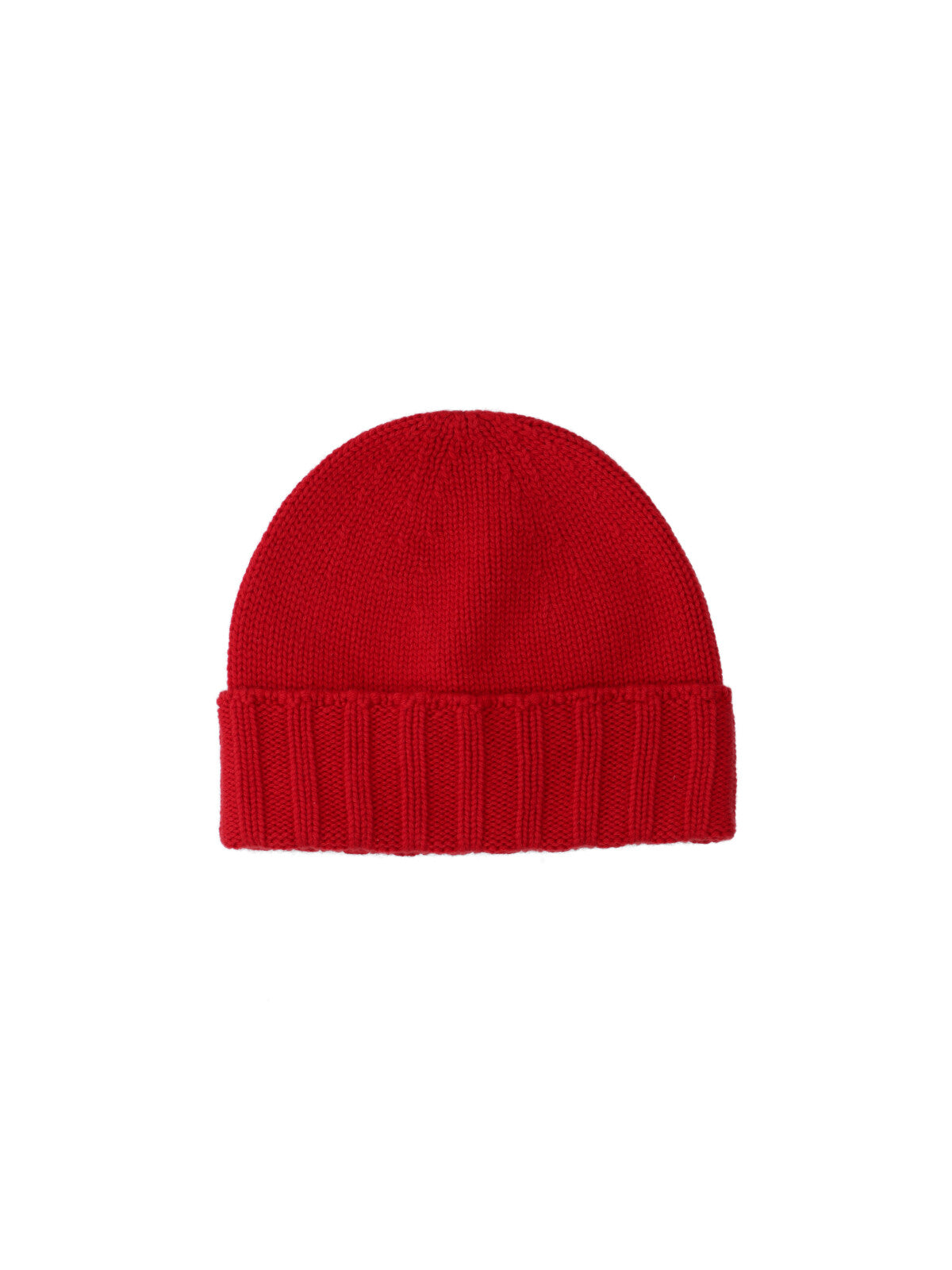Drumohr D1K750 Cashmere Knit Beanie — Red by Drumohr
