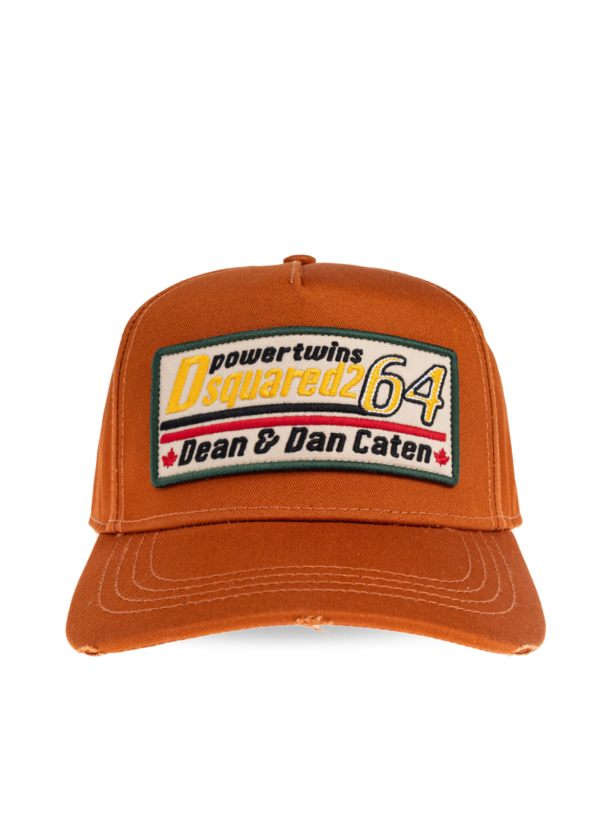 Dsquared2 BCM040205C000015058 Logo Patch Baseball Cap — Brown, view 4