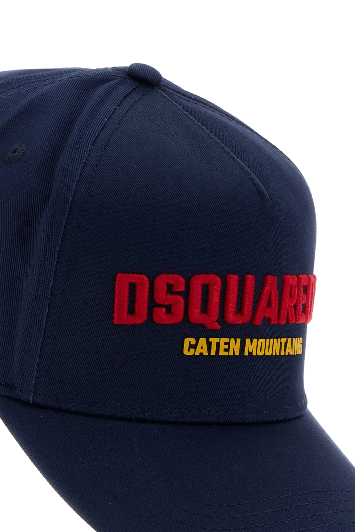 Dsquared2 BCM103105C00001 Logo-Embroidered Baseball Cap — Navy, view 4