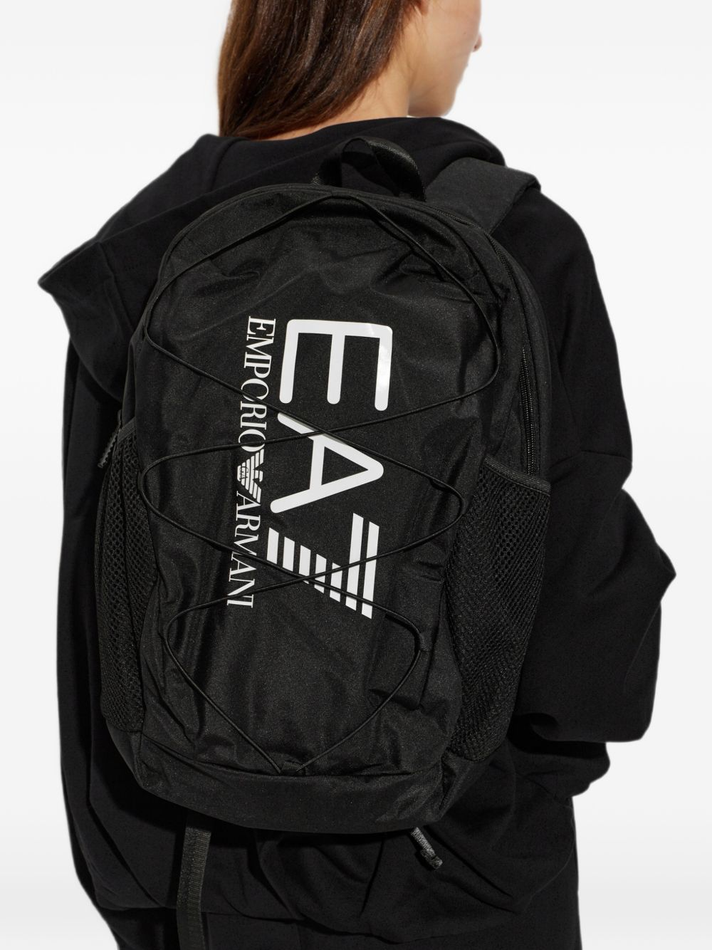 EA7 Backpack — Black, view 4