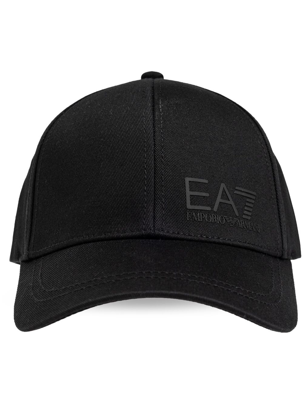 EA7 Logo-Embroidered Baseball Cap — Black by EA7