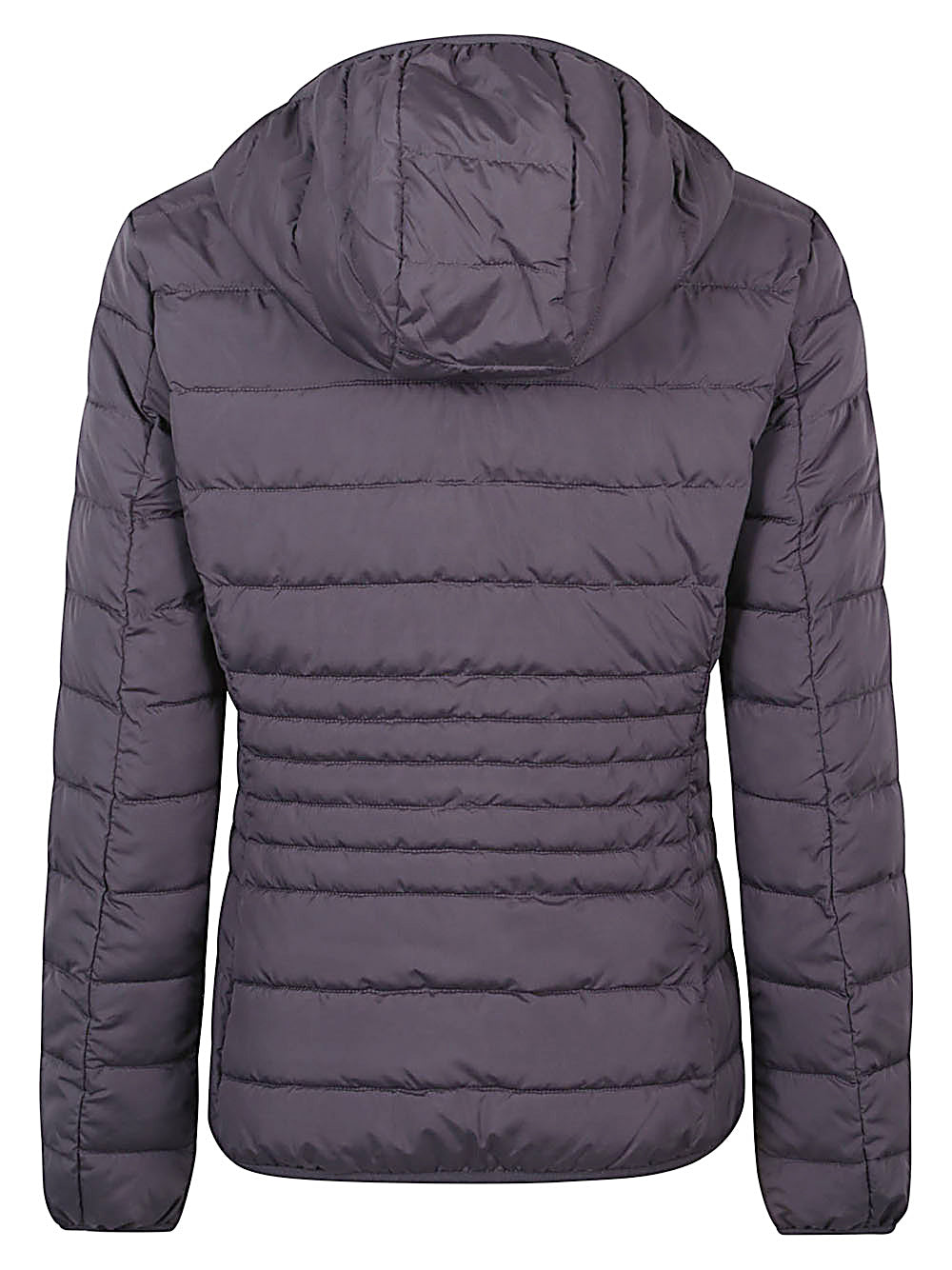 EA7 Logo Down Jacket Down Jacket — Grey, view 2