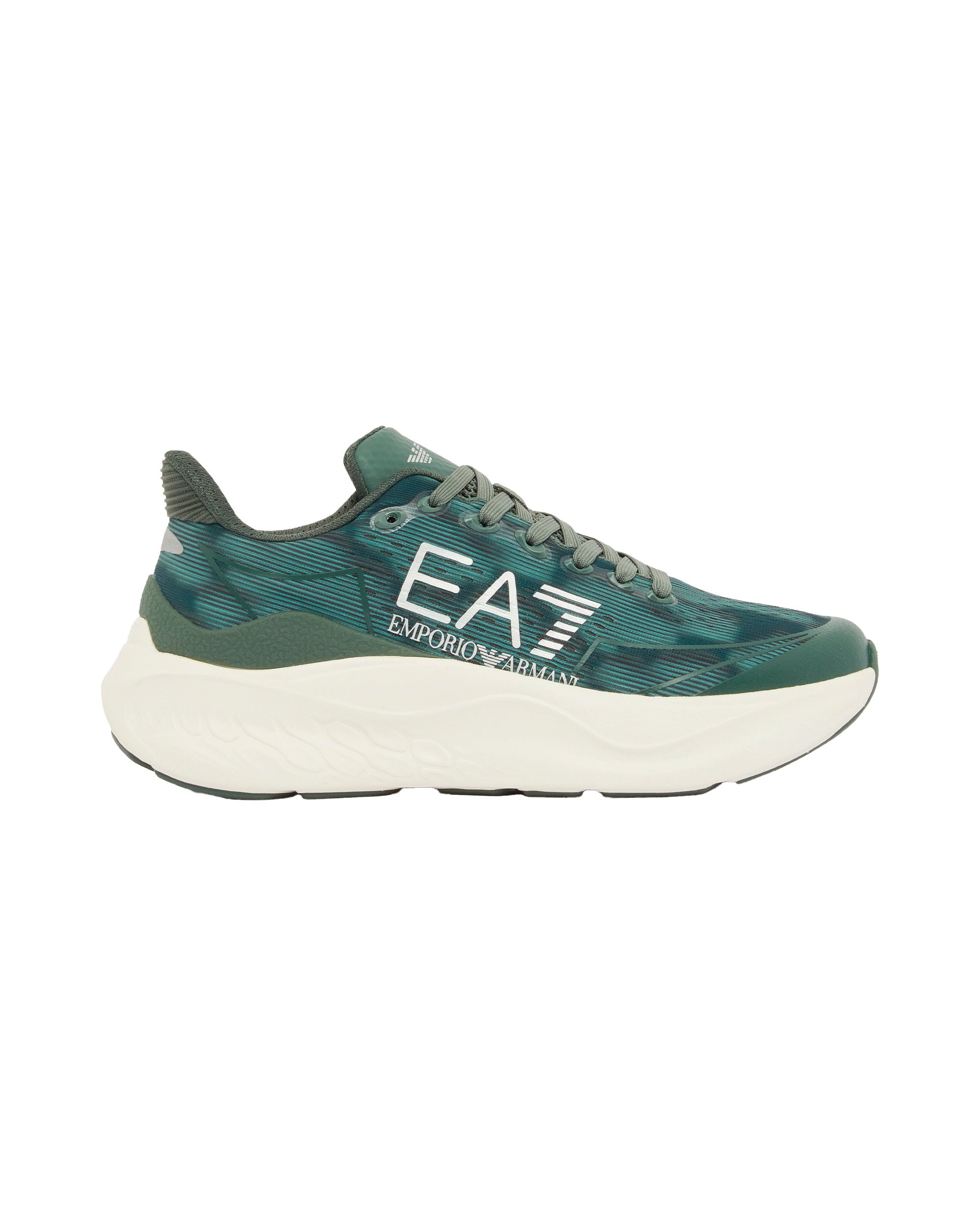 EA7 Wave Sneakers — Green by EA7