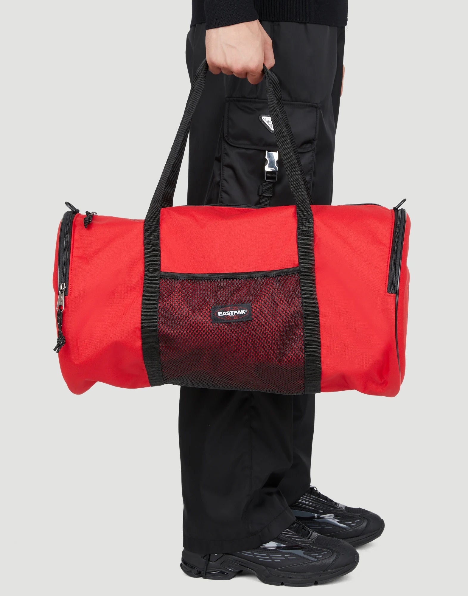 Eastpak Duffel Bag — Red, view 4