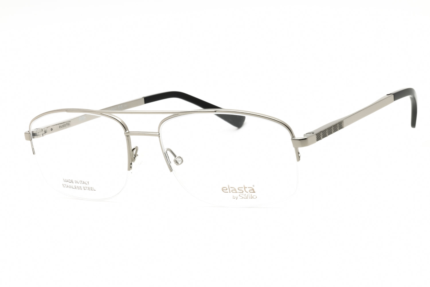 Elasta E7246 Eyeglasses — Silver by Elasta