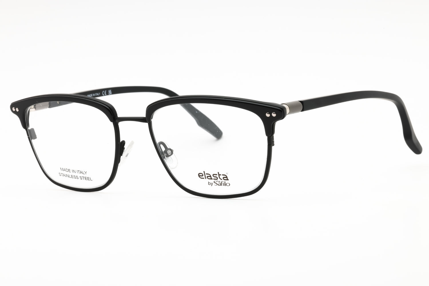 Elasta E8008 Eyeglasses — Black by Elasta