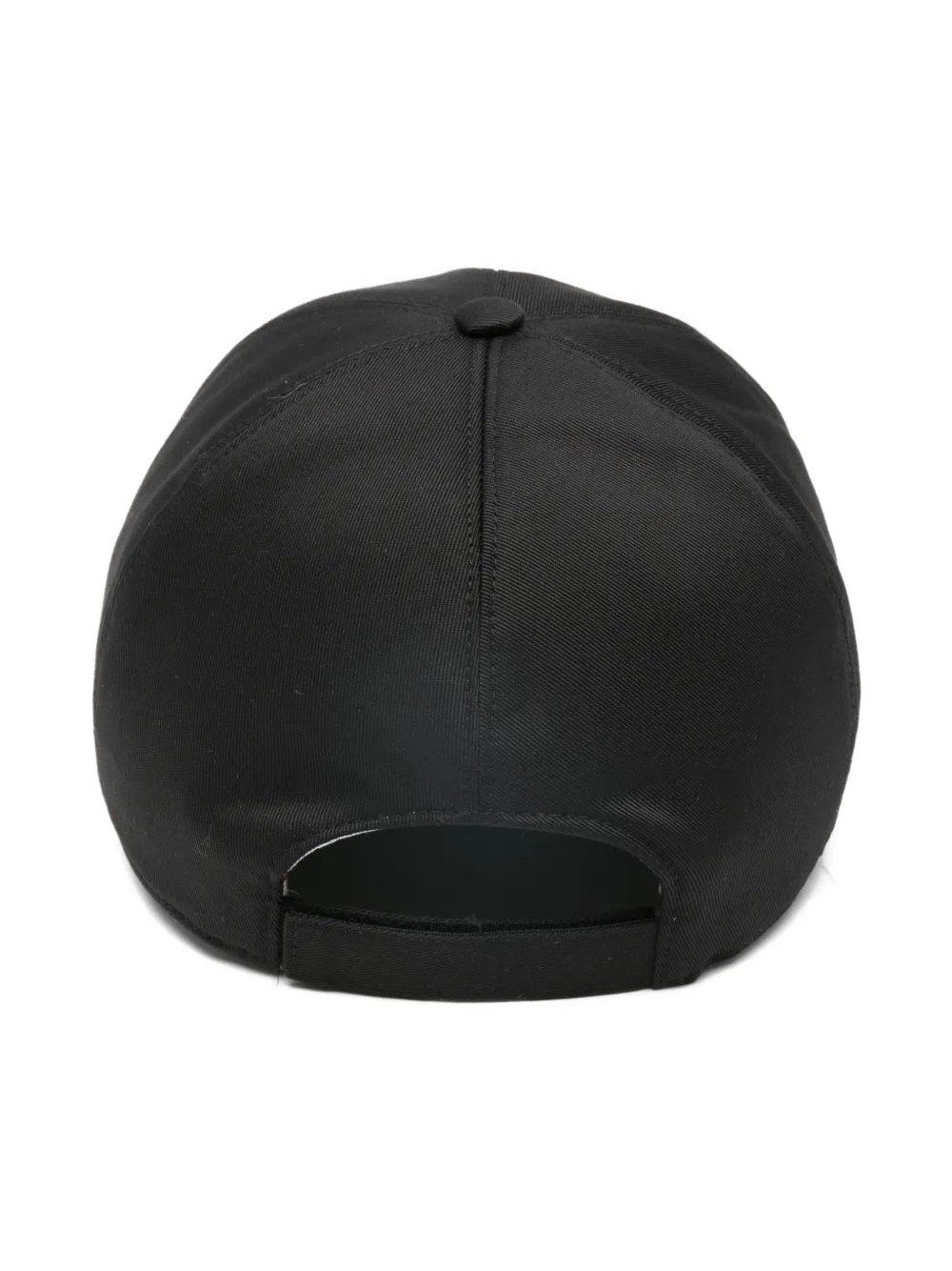 Eleventy Logo-Embroidered Baseball Cap — Black, view 2