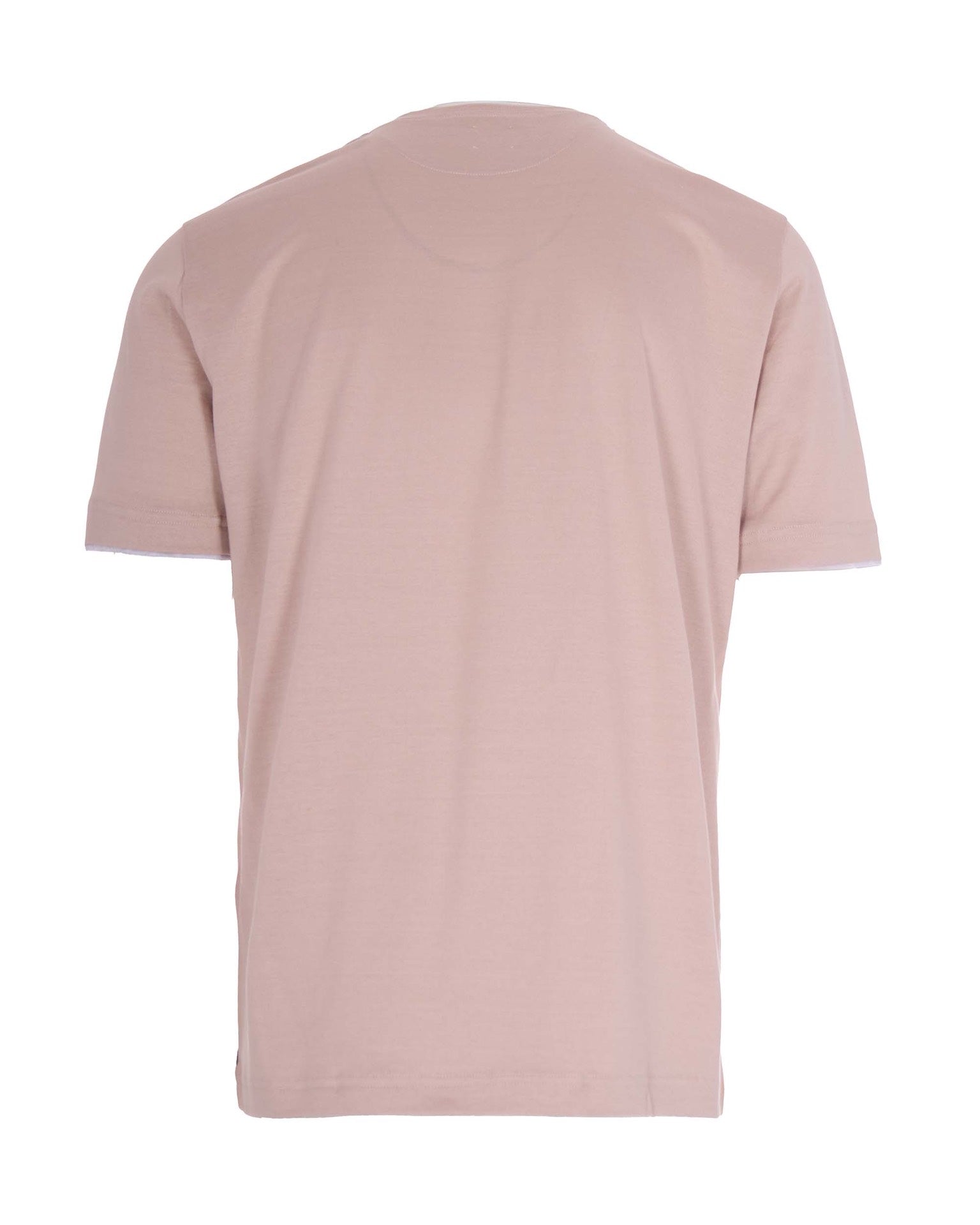 Eleventy Crew-Neck Cotton T-Shirt — Gray, view 2