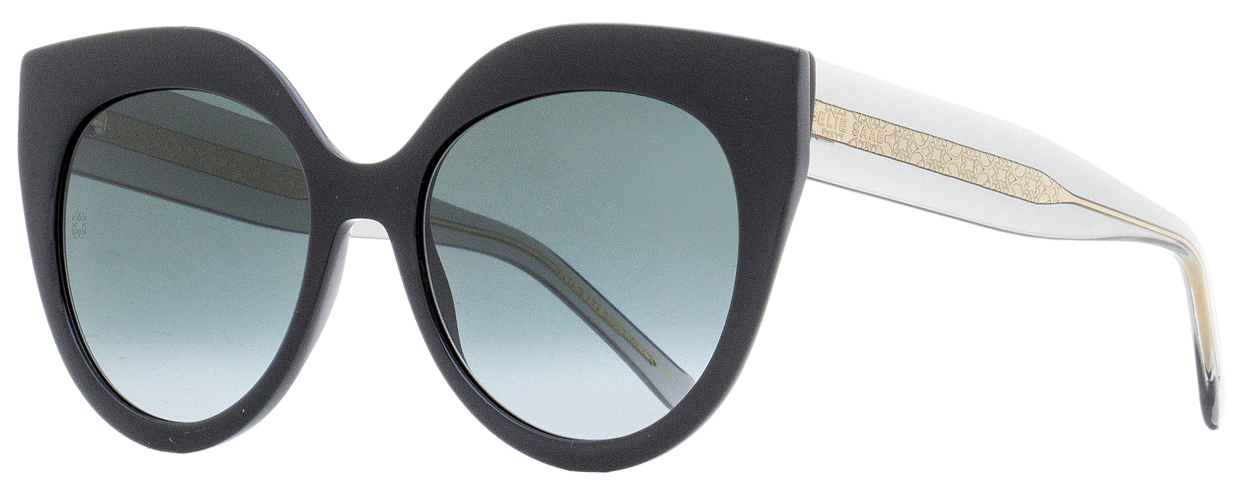 Elie Saab Cat-Eye Sunglasses — Black, view 2