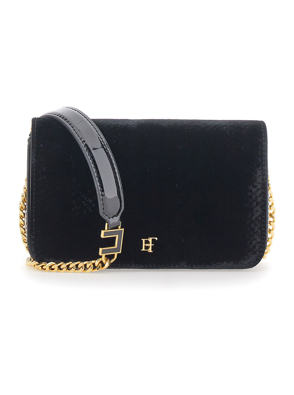 Elisabetta Franchi Crossbody Bag — Black by Elisabetta Franchi