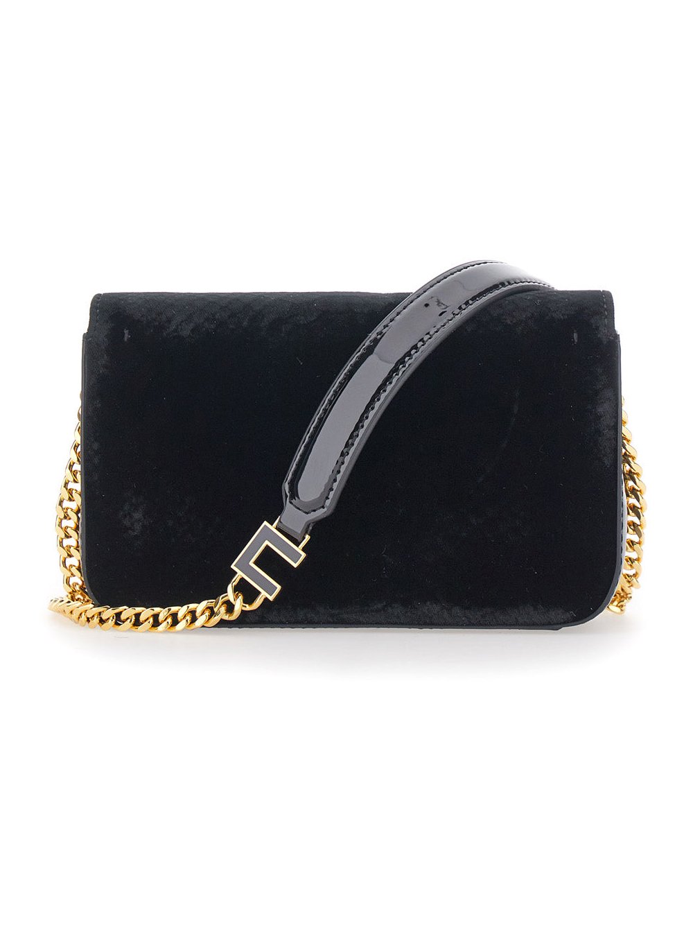 Elisabetta Franchi Crossbody Bag — Black, view 2