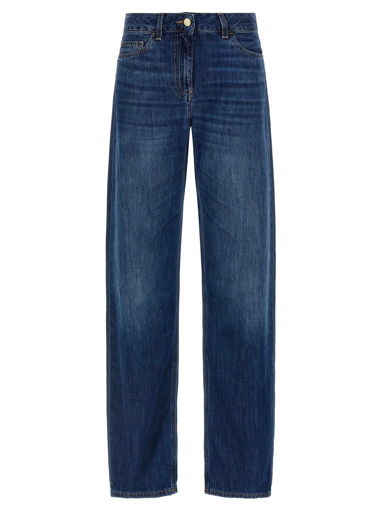 Elisabetta Franchi Palazzo Jeans — Blue by Elisabetta Franchi