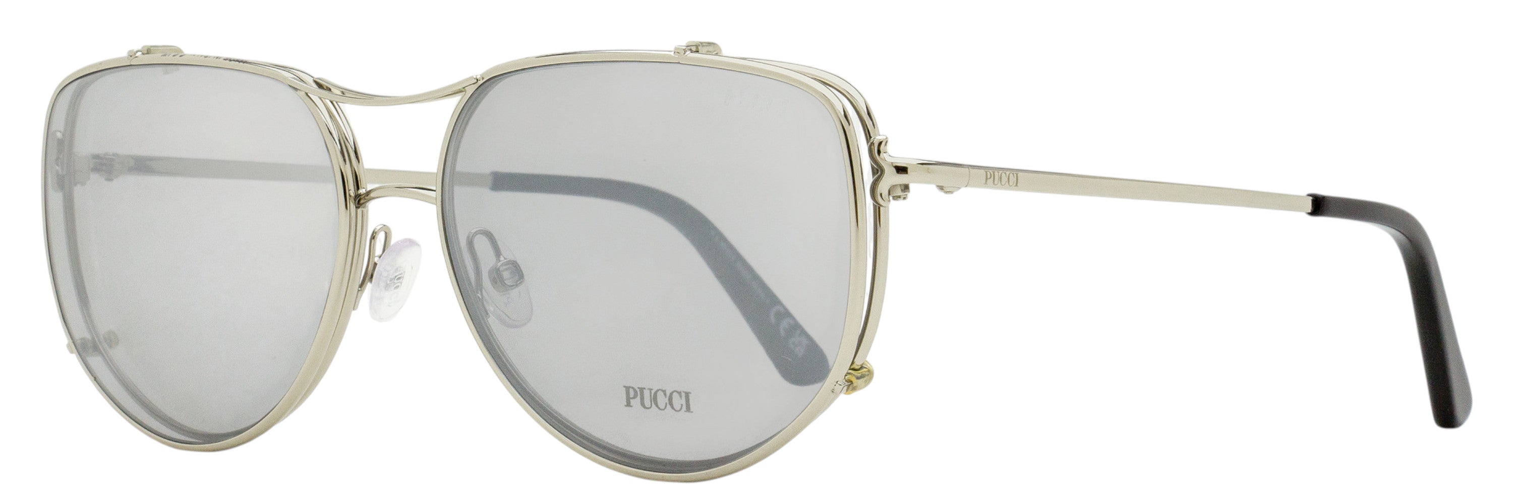 Emilio Pucci EP5247 Eyeglasses — Silver, view 2