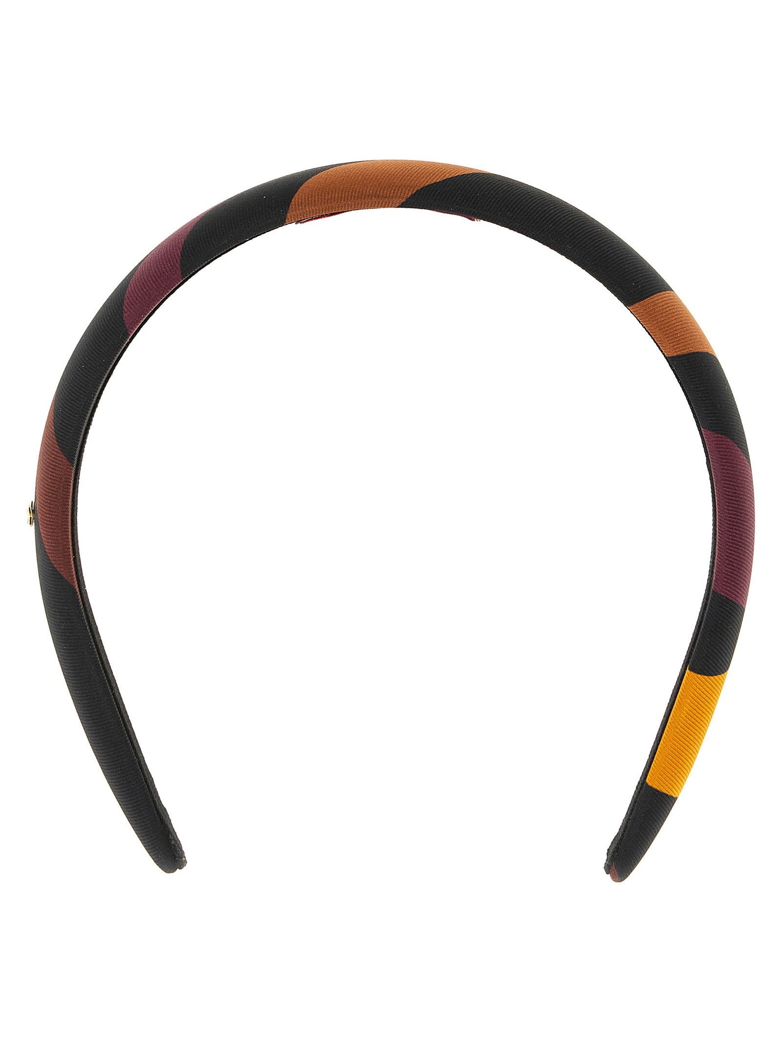 Emilio Pucci Marmo Headband — Black, view 3