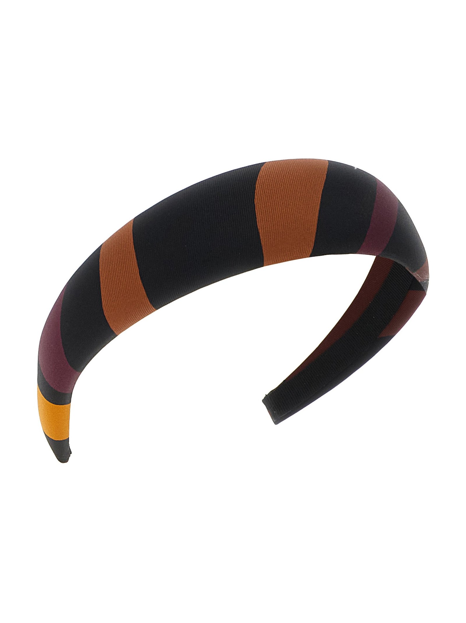 Emilio Pucci Silk Marmo-Print Headband — Multicolor, view 2