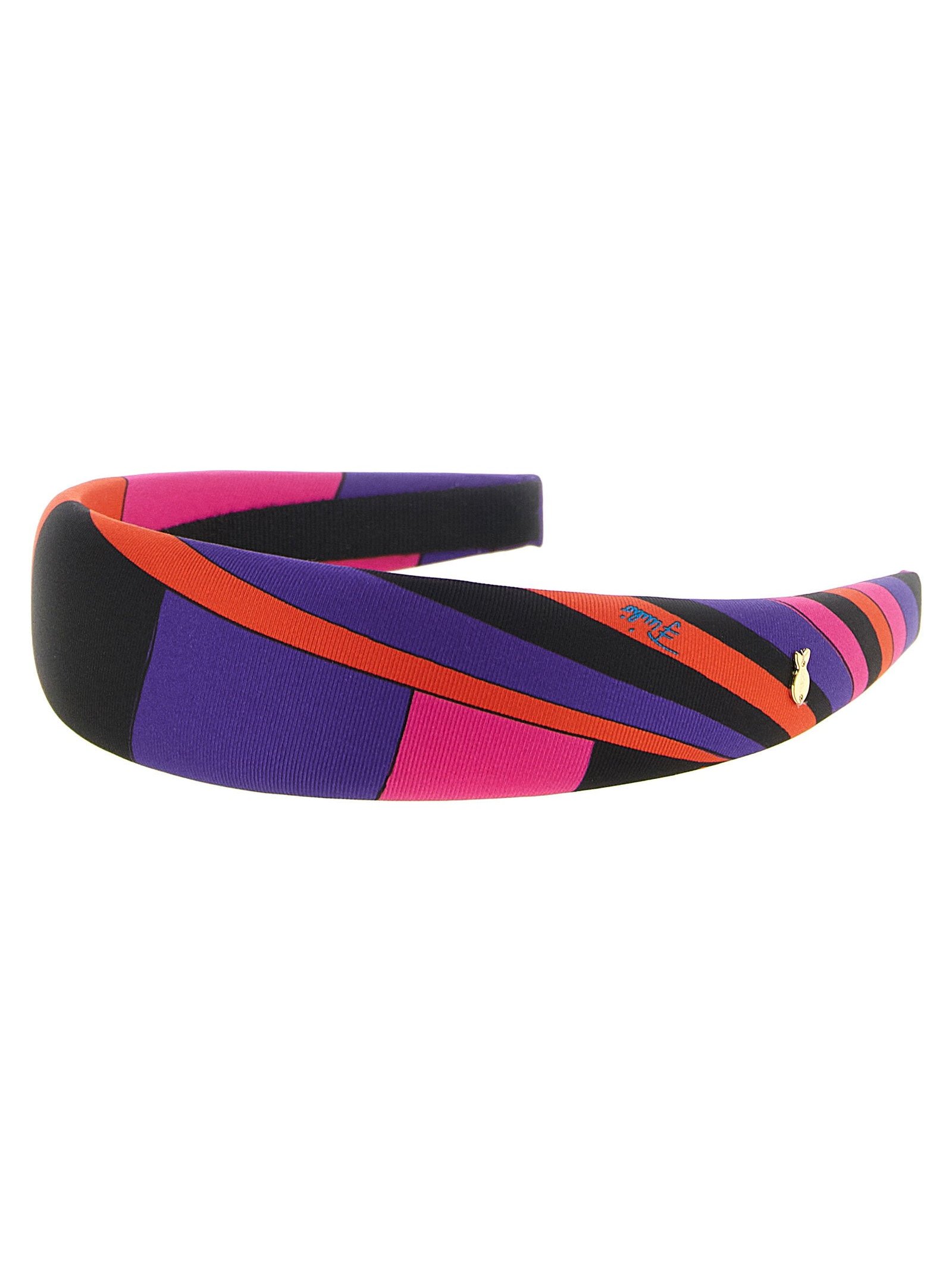 Emilio Pucci Iride Headband — Purple by Emilio Pucci