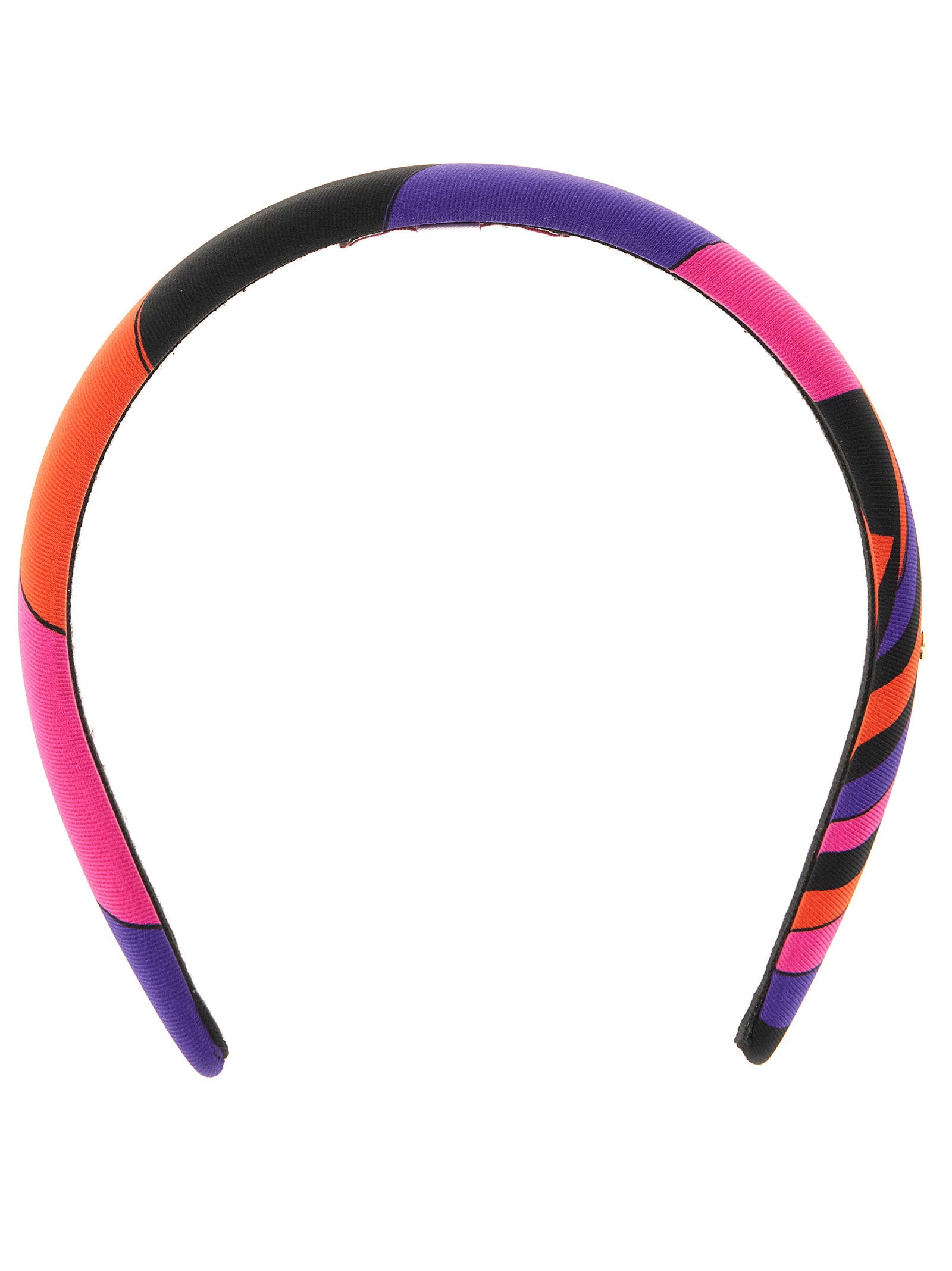 Emilio Pucci Iride Headband — Purple, view 4