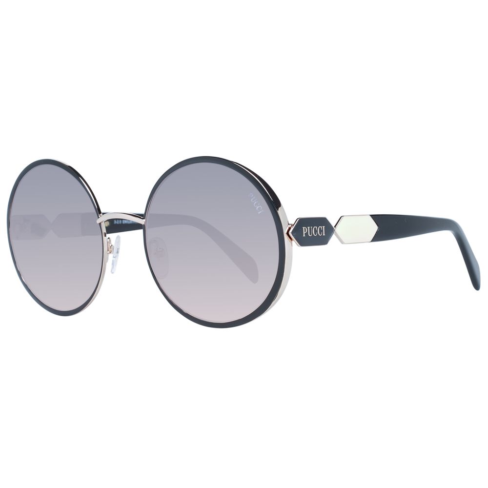 Emilio Pucci PU-1046954 Round Metal Sunglasses — Gray by Emilio Pucci