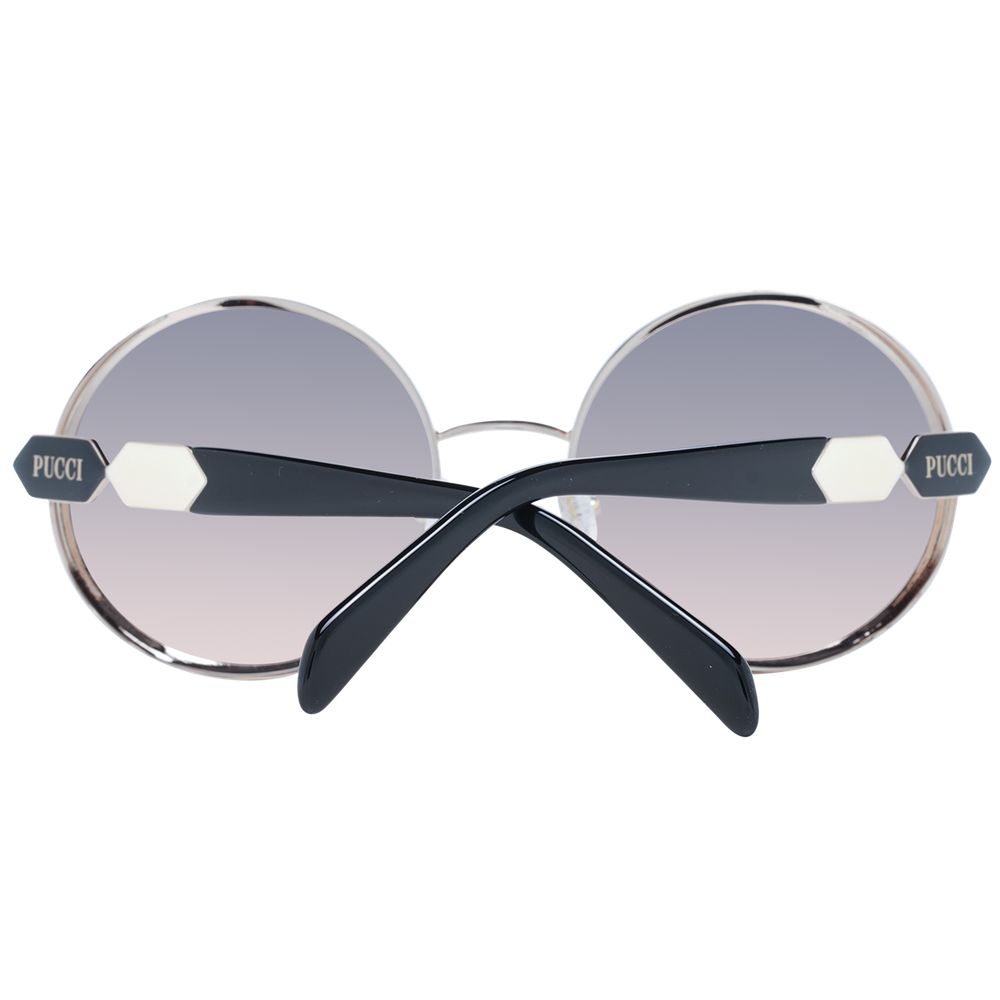 Emilio Pucci PU-1046954 Round Metal Sunglasses — Gray, view 3