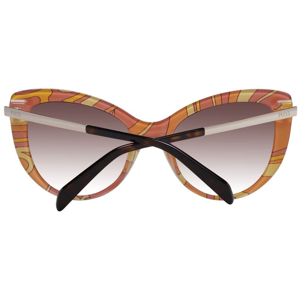 Emilio Pucci PU-1049215 Gradient Butterfly Sunglasses — Brown, view 3