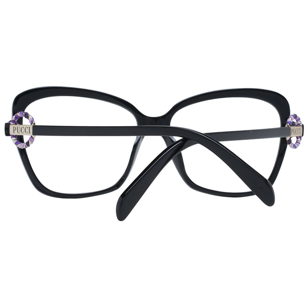 Emilio Pucci PU-1049219 Butterfly Frame Eyeglasses — Black, view 3