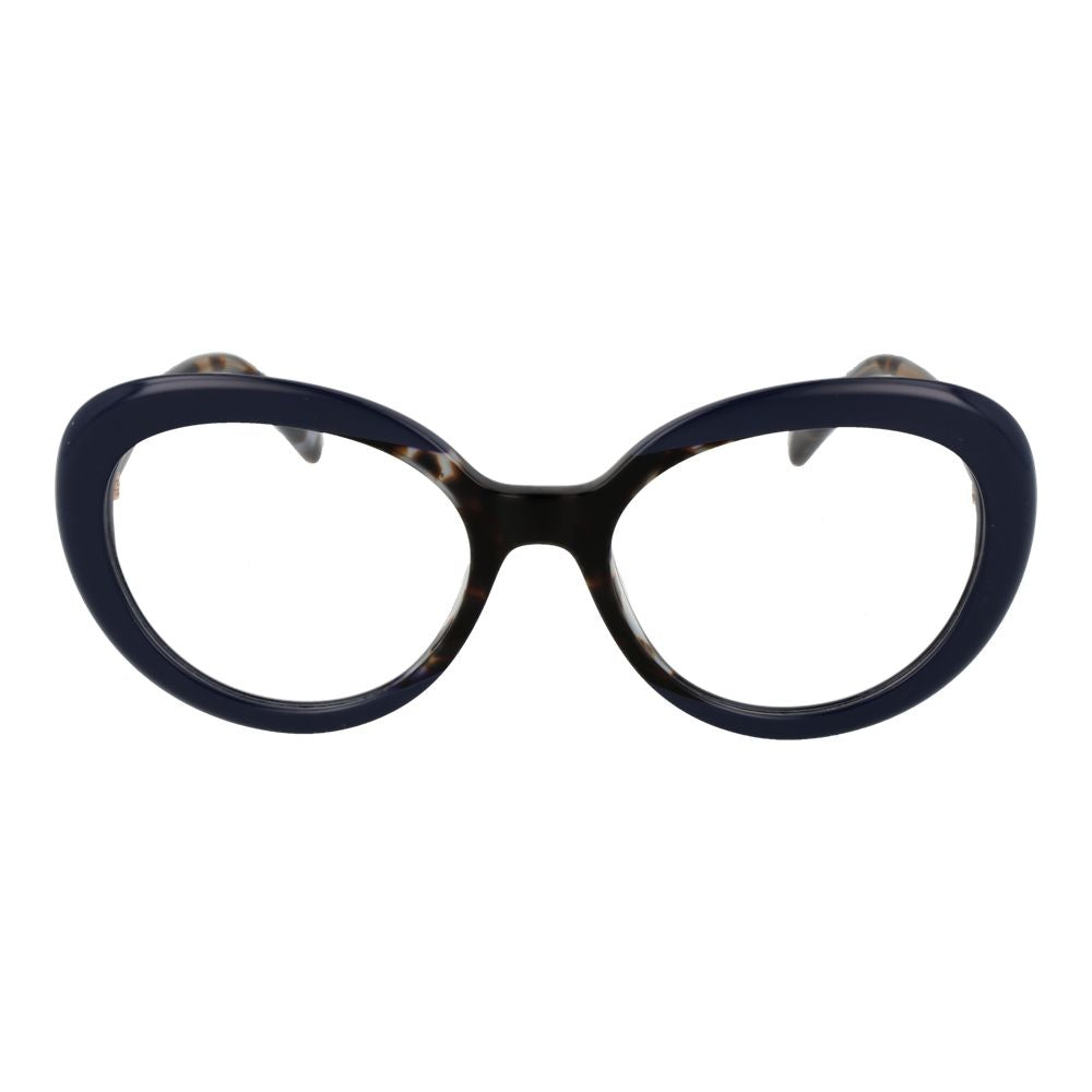 Emilio Pucci PU-1062256 Oval Acetate Eyeglasses — Blue, view 2