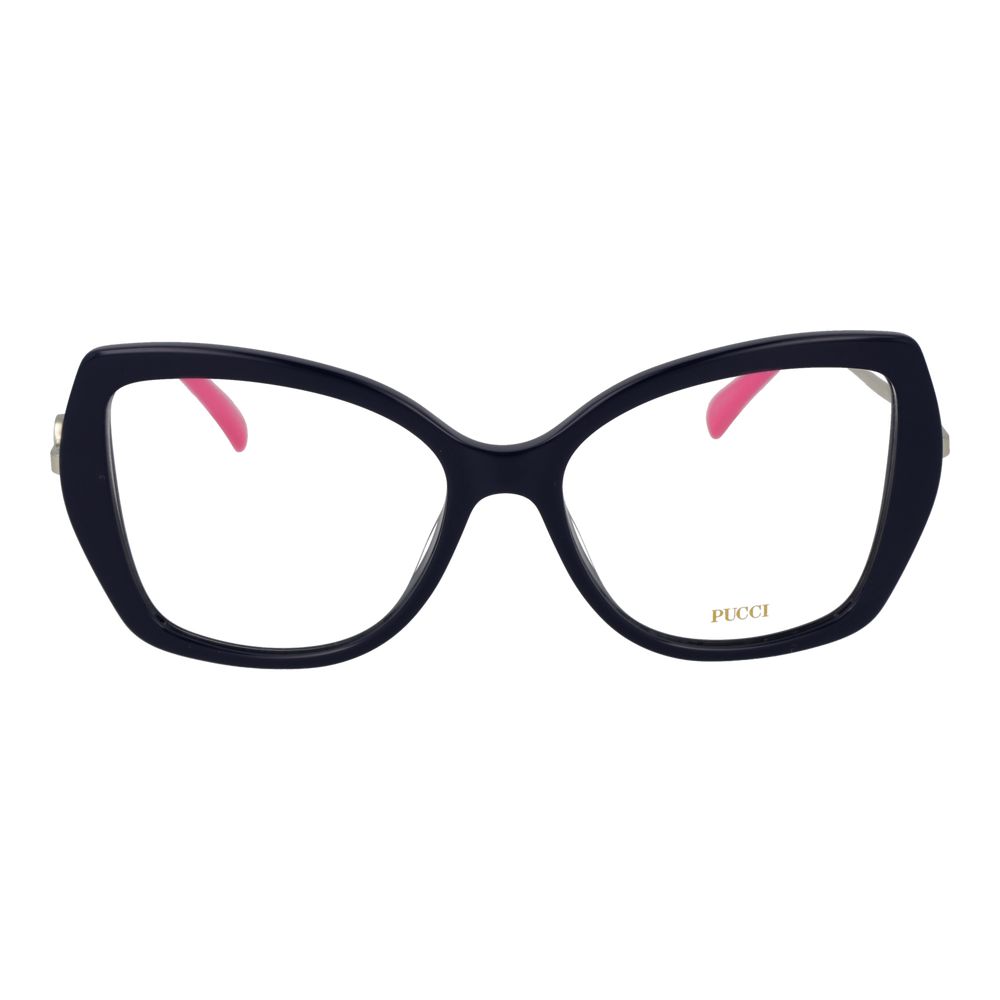 Emilio Pucci PU-1066368 Butterfly Acetate Eyeglasses — Black, view 2