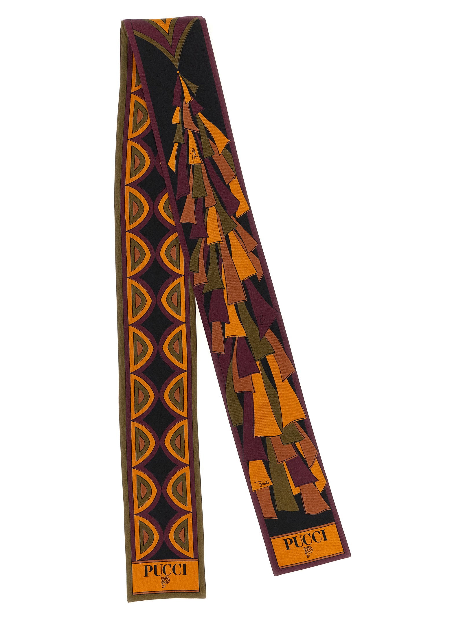 Emilio Pucci Baiadera Scarf — Black by Emilio Pucci