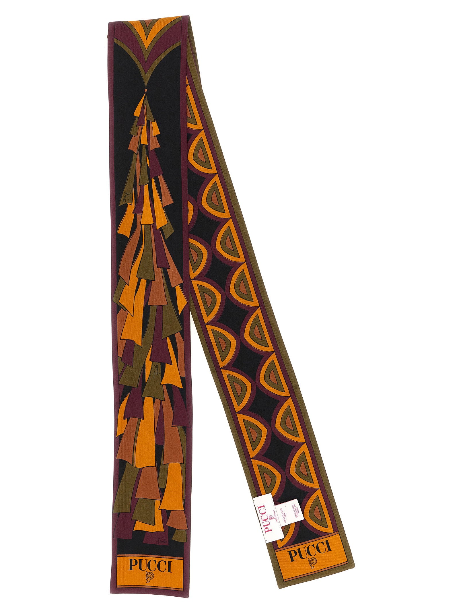 Emilio Pucci Baiadera Scarf — Black, view 2