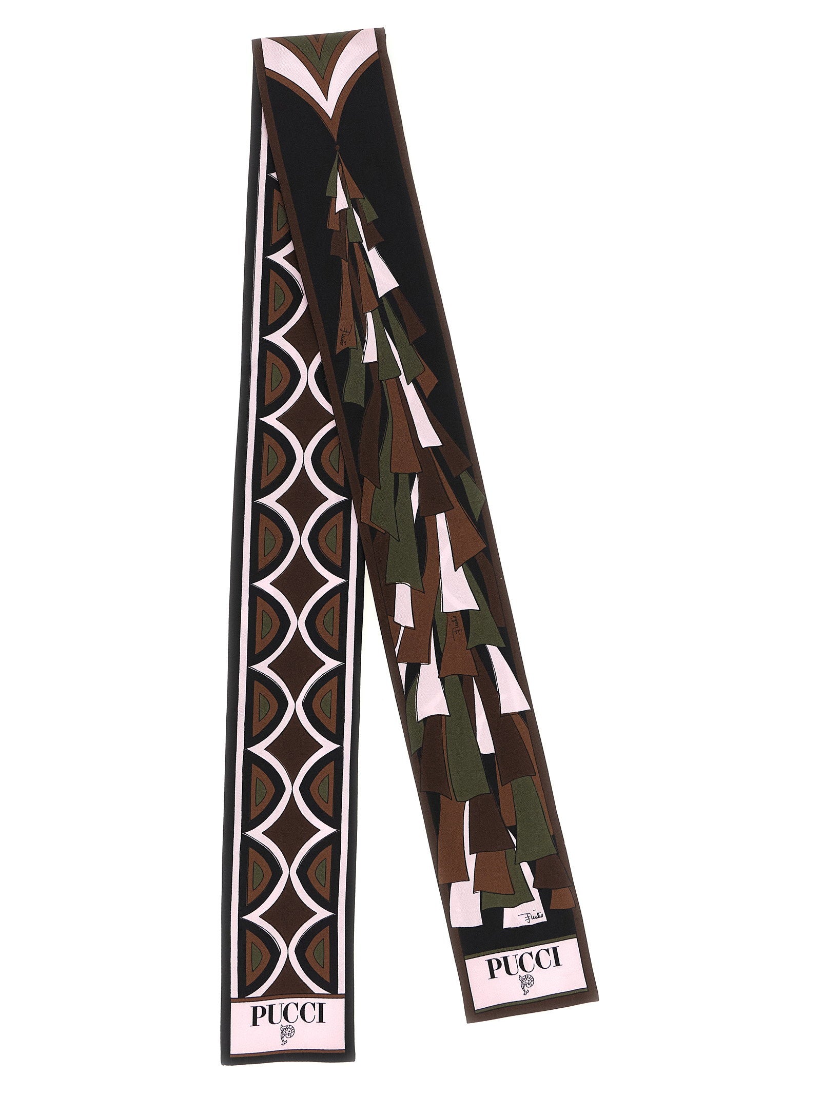 Emilio Pucci Baiadera Scarf — Black by Emilio Pucci