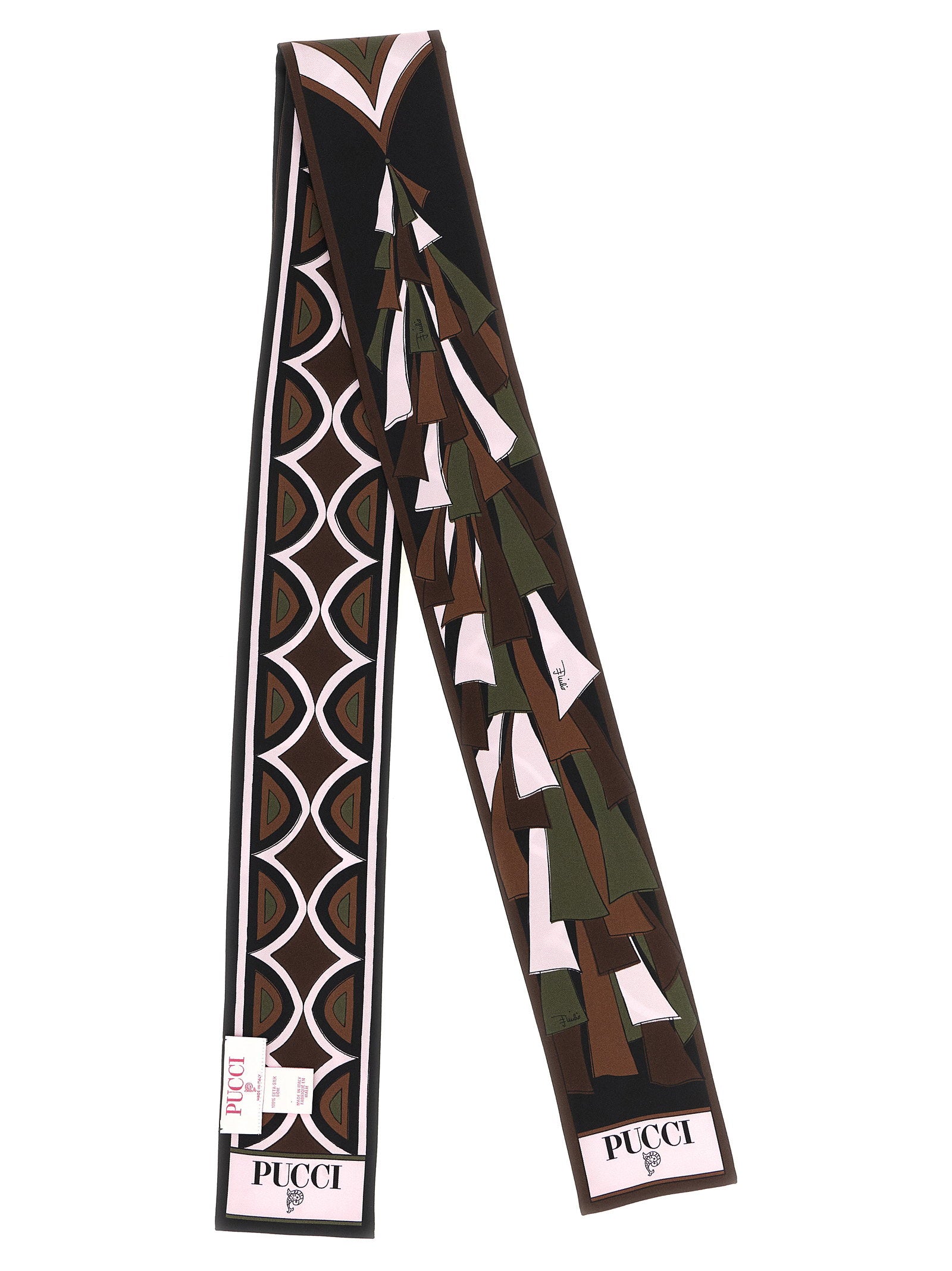 Emilio Pucci Baiadera Scarf — Black, view 2