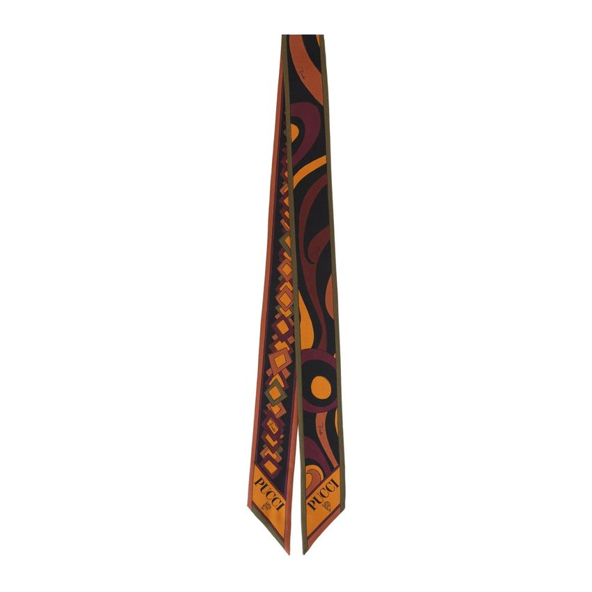 Emilio Pucci Silk Twill Scarf — Multicolor by Emilio Pucci