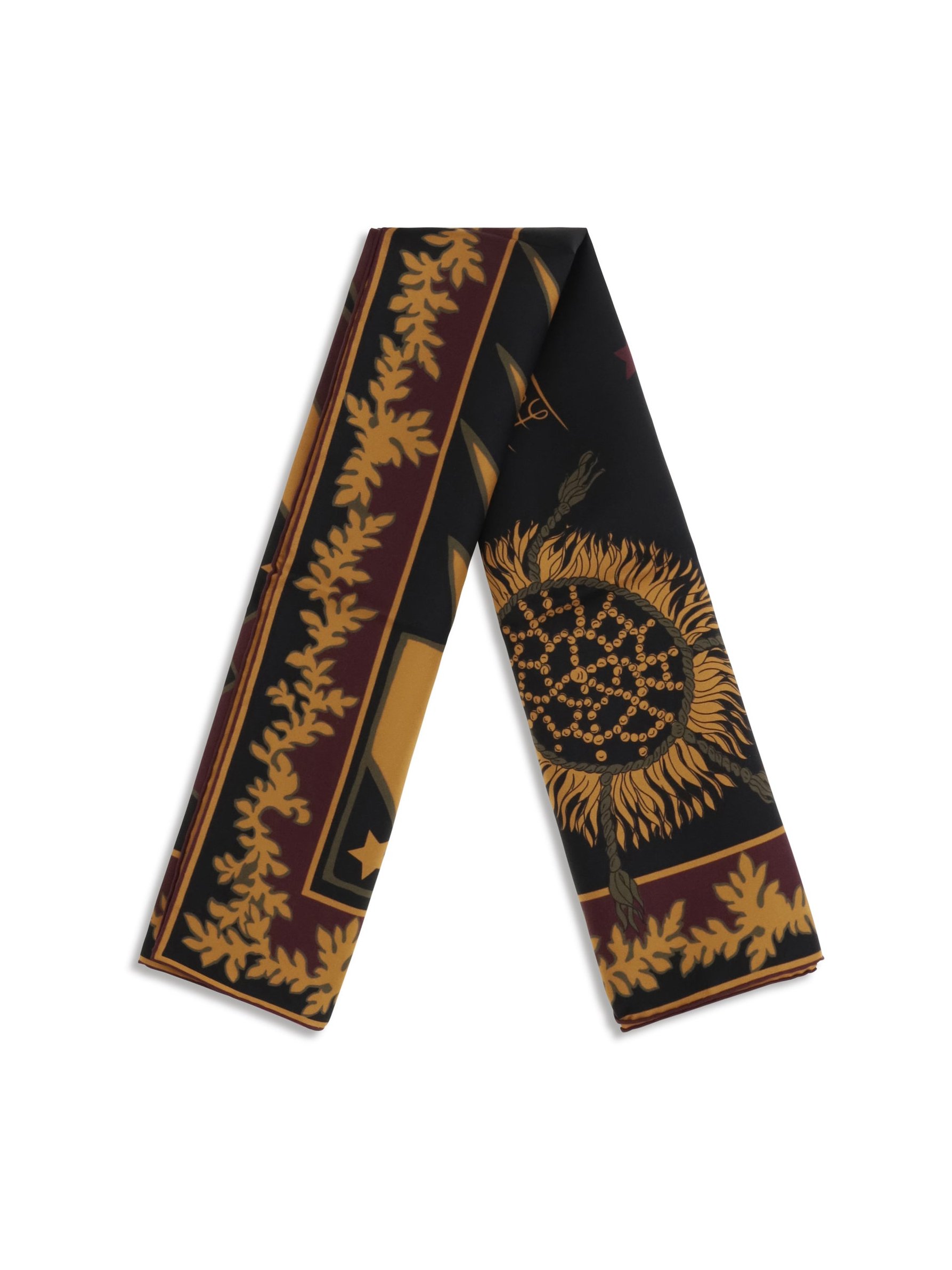 Emilio Pucci Printed Silk Twill Scarf — Multicolor, view 2