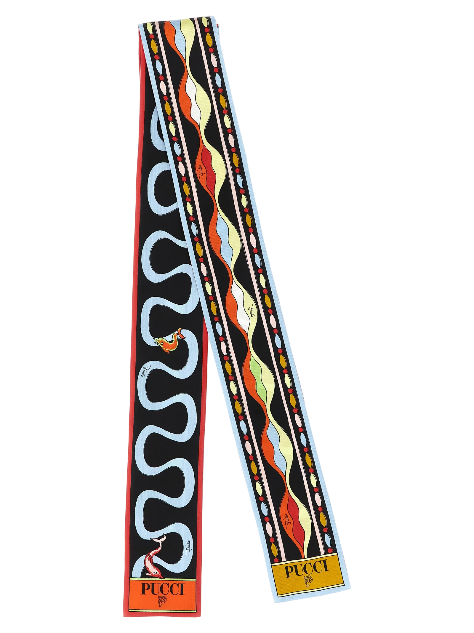 Emilio Pucci Silk Foulard Scarf — Multicolor by Emilio Pucci