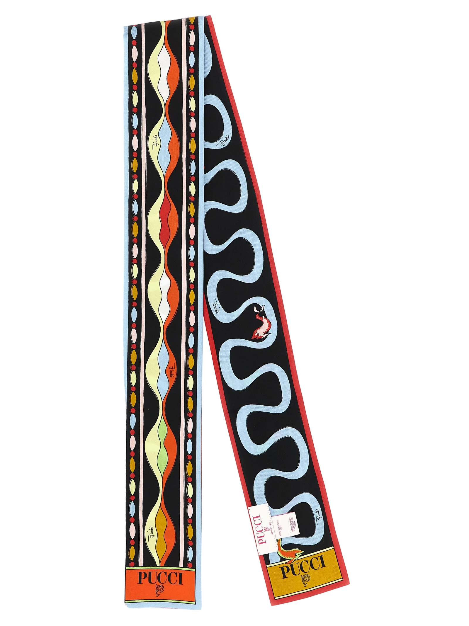 Emilio Pucci Silk Foulard Scarf — Multicolor, view 2
