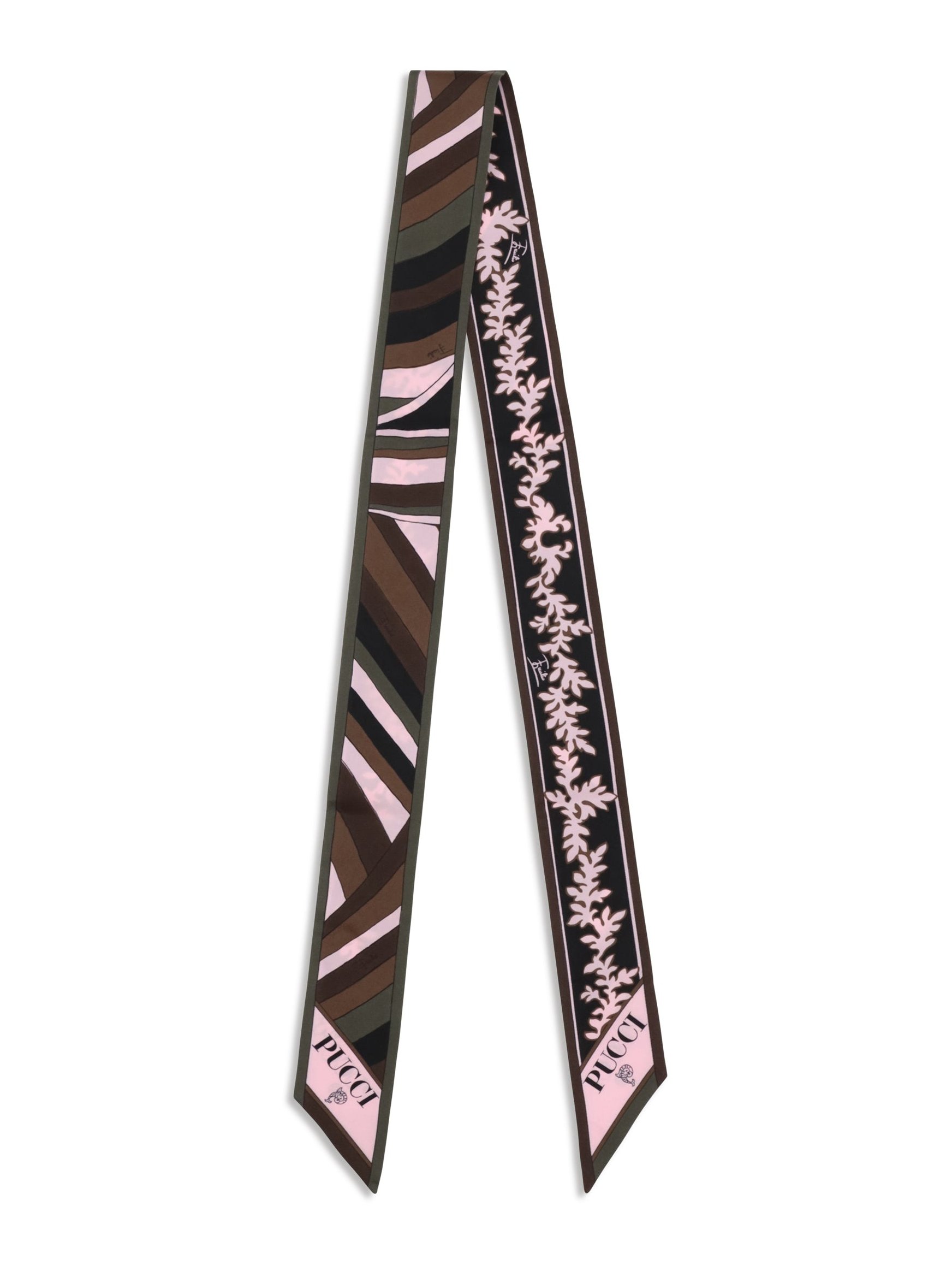 Emilio Pucci Silk Twill Scarf — Pink by Emilio Pucci