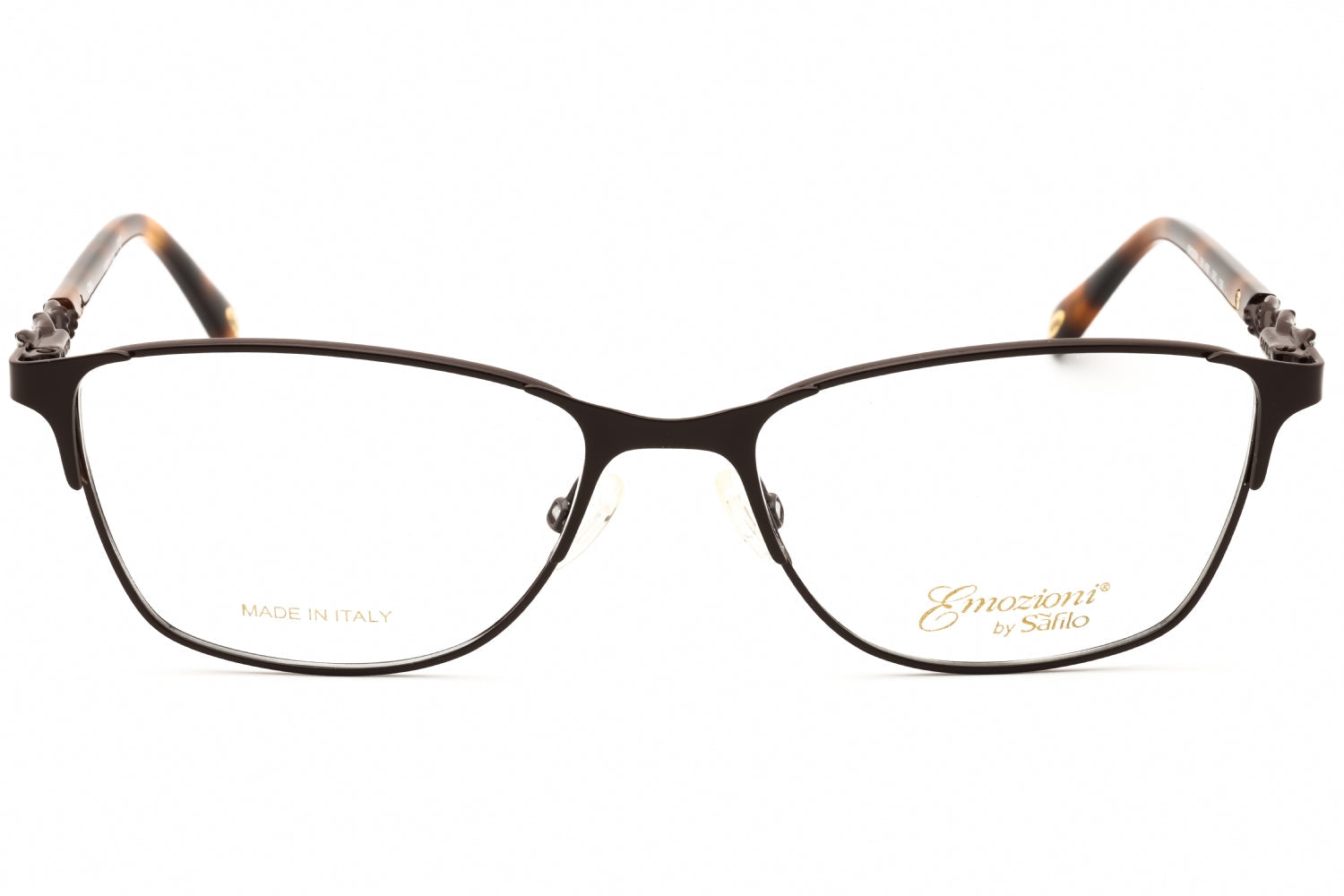 Emozioni EM4390 Eyeglasses — Brown, view 2