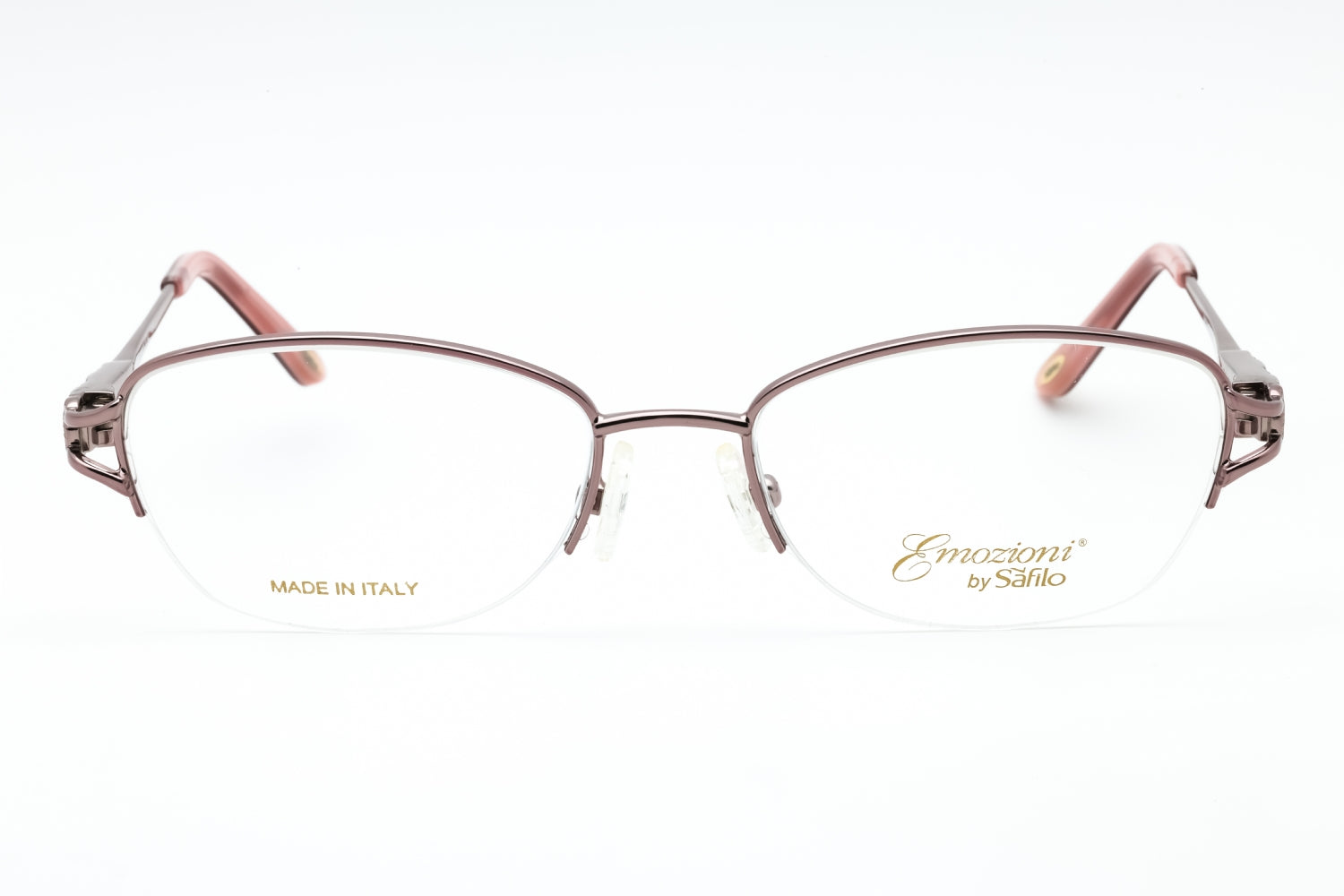 Emozioni EM4856 Metal Oval Frame Eyeglasses — Pink, view 2