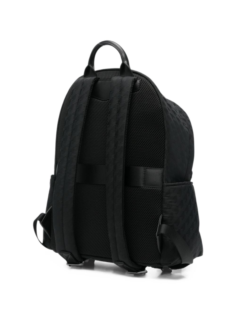 Emporio Armani Nylon Backpack — Black, view 3