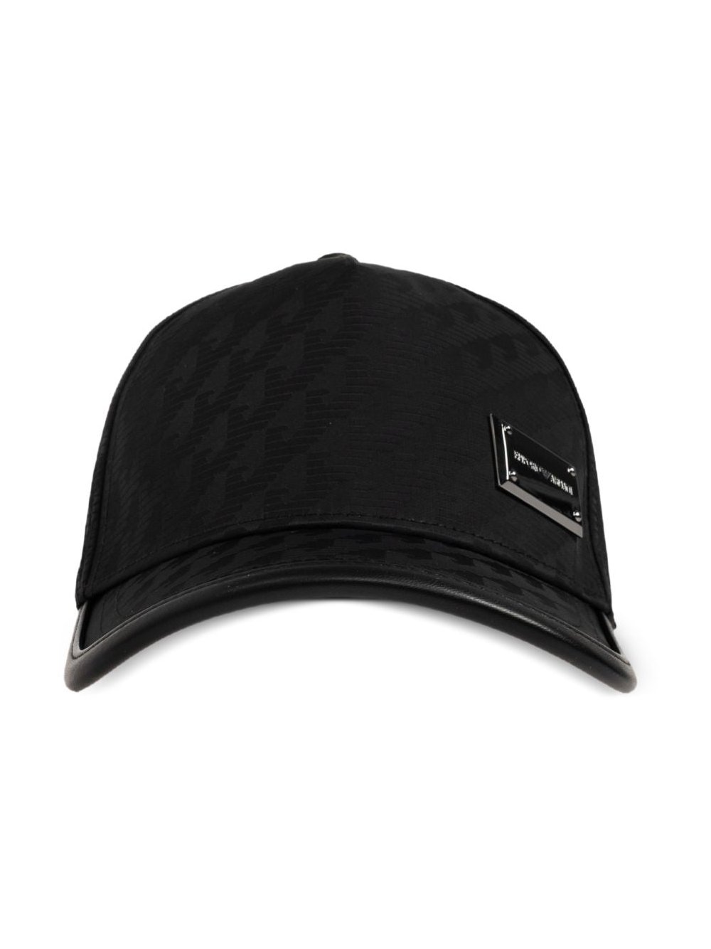 Emporio Armani Logo Jacquard Baseball Cap — Black by Emporio Armani