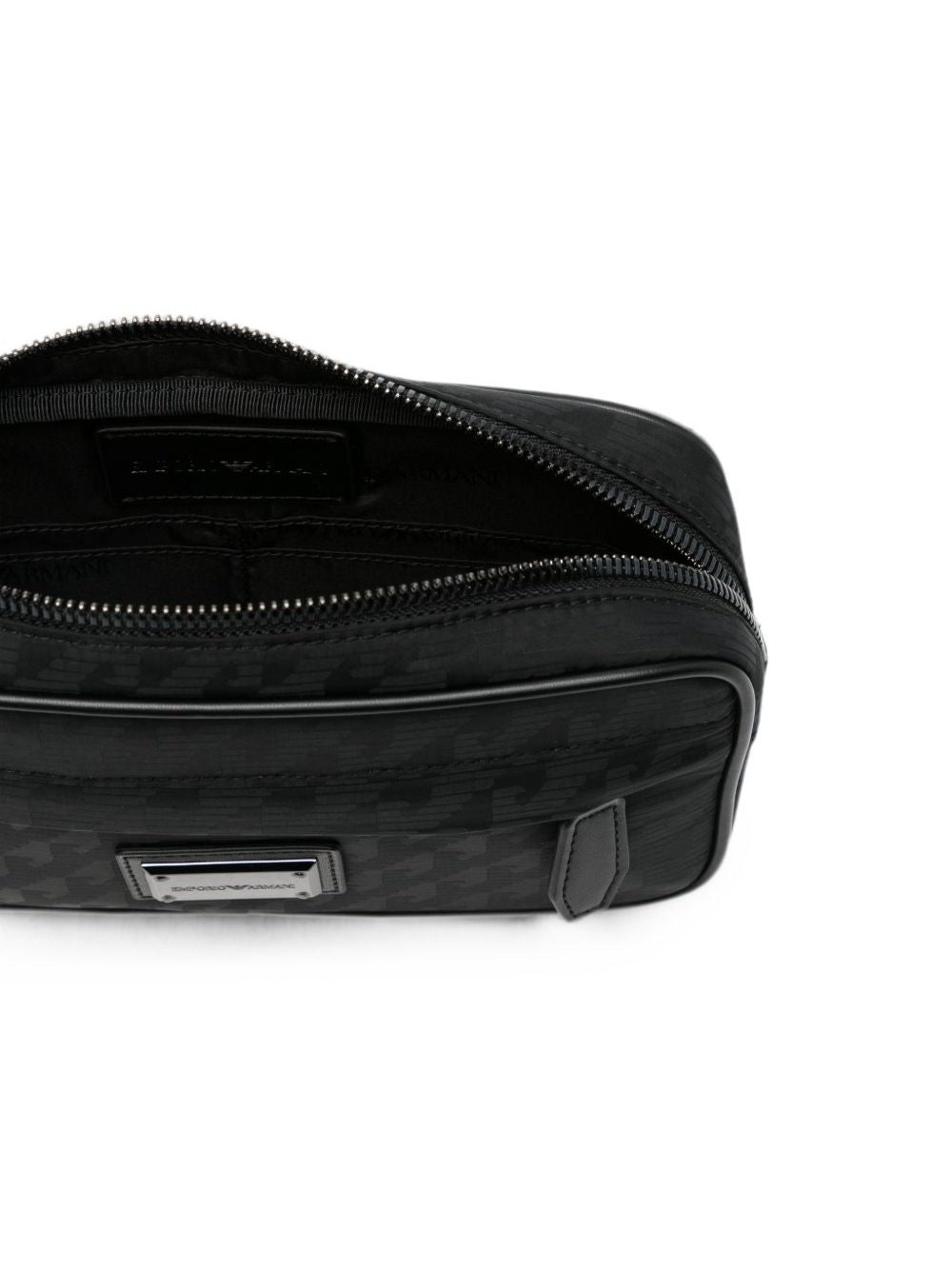 Emporio Armani Nylon Clutch — Black, view 5