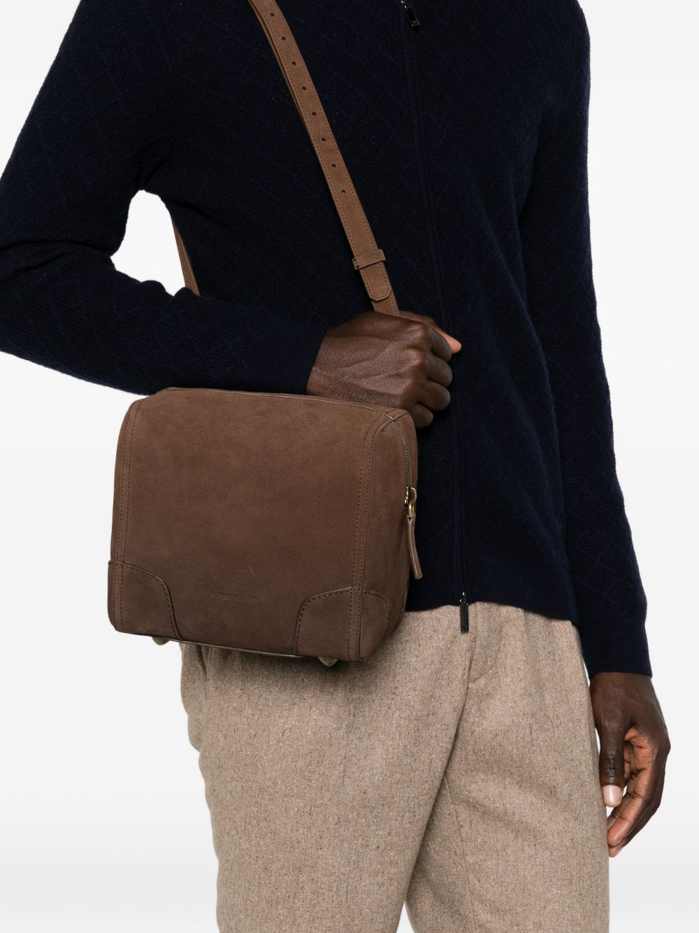 Emporio Armani Shoulder Bag — Brown, view 2
