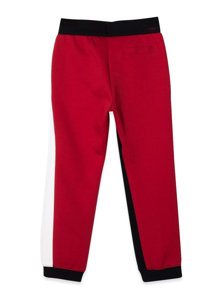 Emporio Armani Cotton-Stretch Trousers — Multicolor, view 3