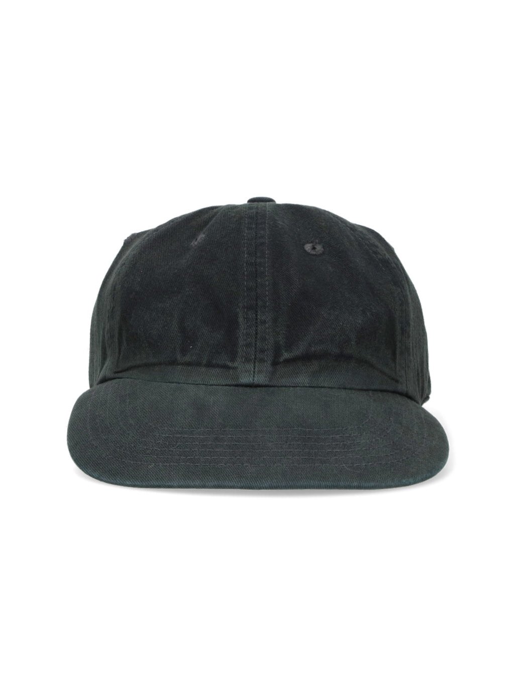 Entire Studios ES2422WB Washed Cotton Baseball Cap — Black by Entire Studios