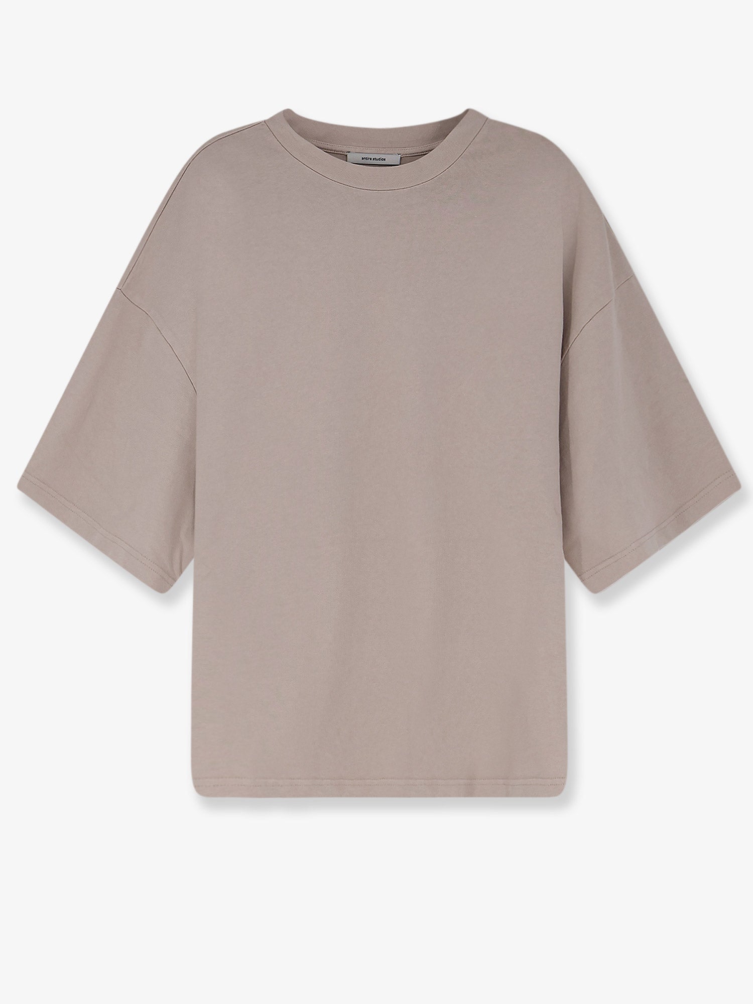 Entire Studios Heavy Boxy Cotton T-Shirt — Beige by Entire Studios
