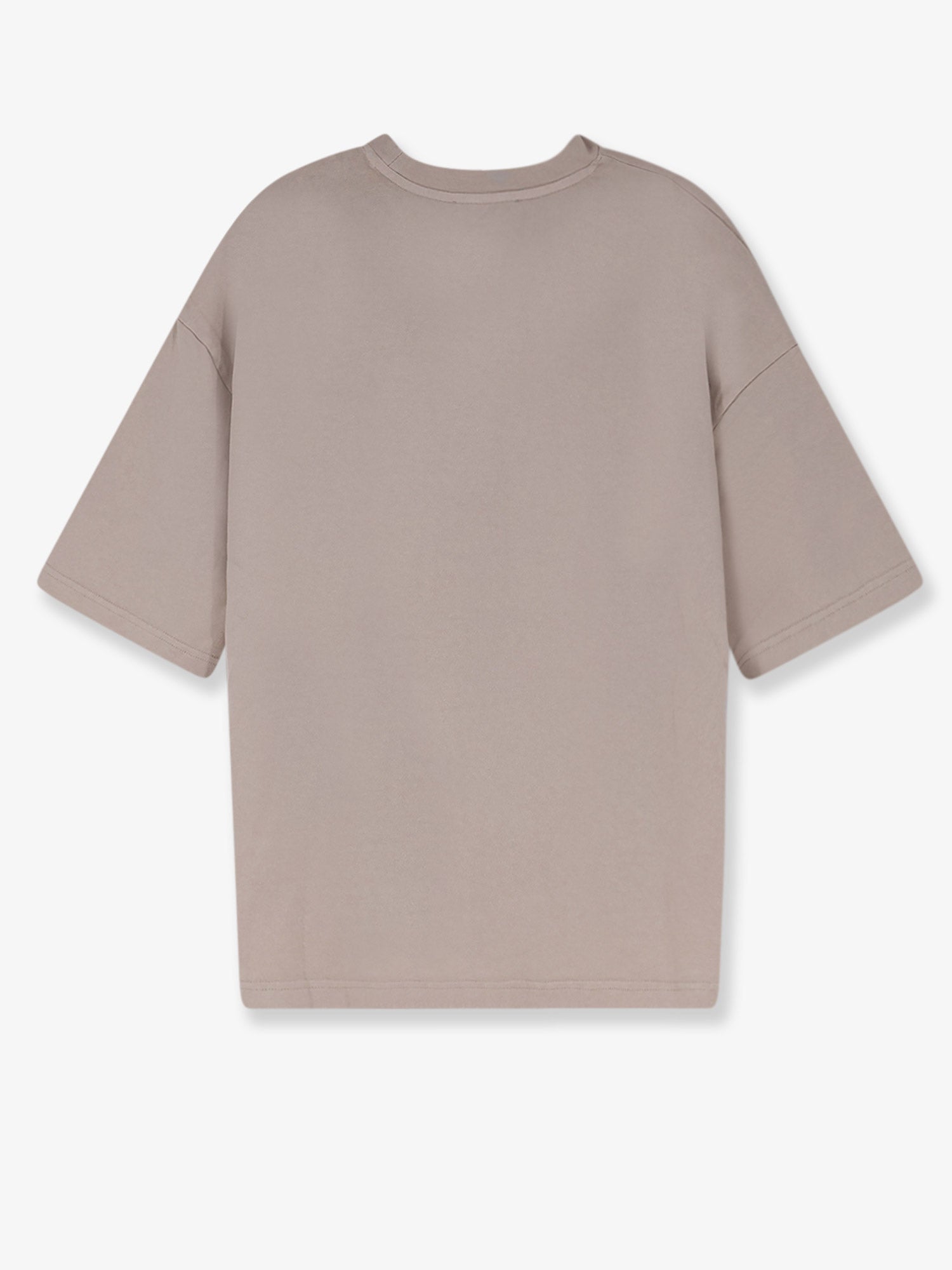 Entire Studios Heavy Boxy Cotton T-Shirt — Beige, view 2