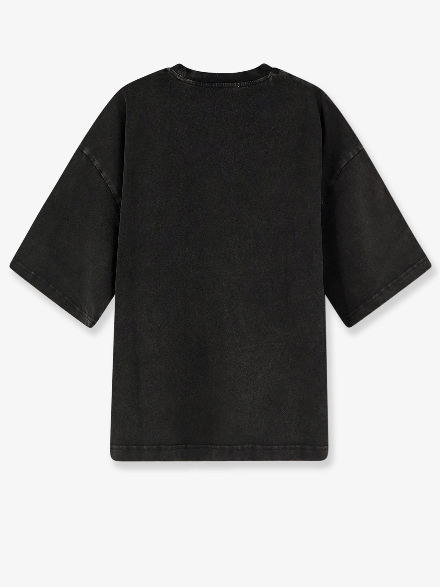 Entire Studios Heavy Boxy Cotton T-Shirt — Black, view 2