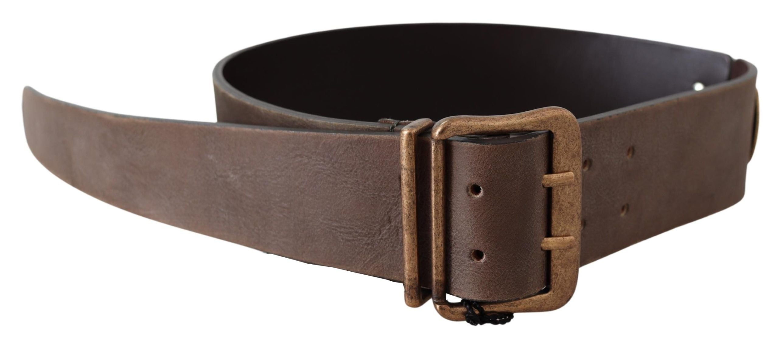 Ermanno Scervino Wide Leather Belt — Brown, view 2