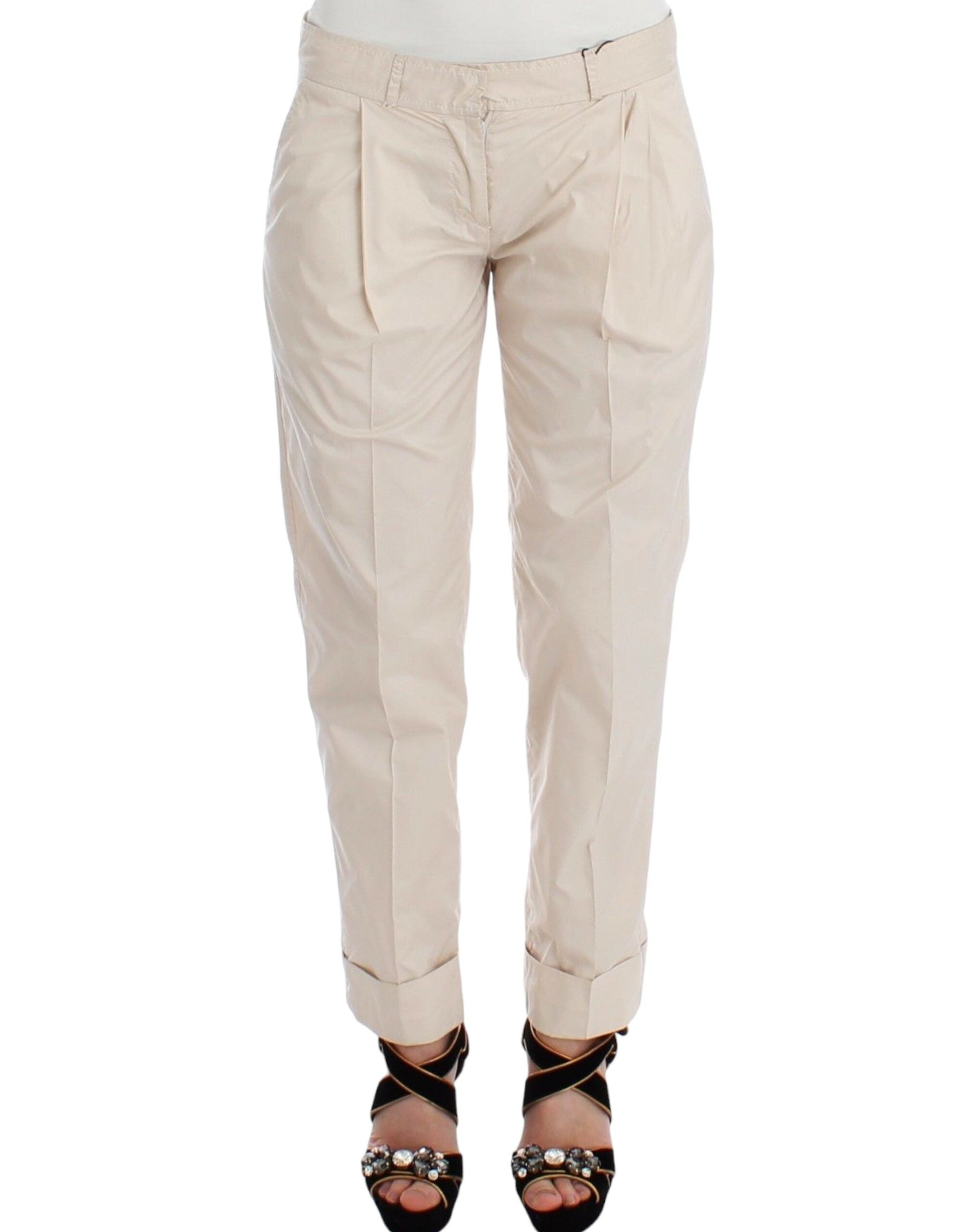 Ermanno Scervino Nylon-Blend Chinos — Beige by Ermanno Scervino