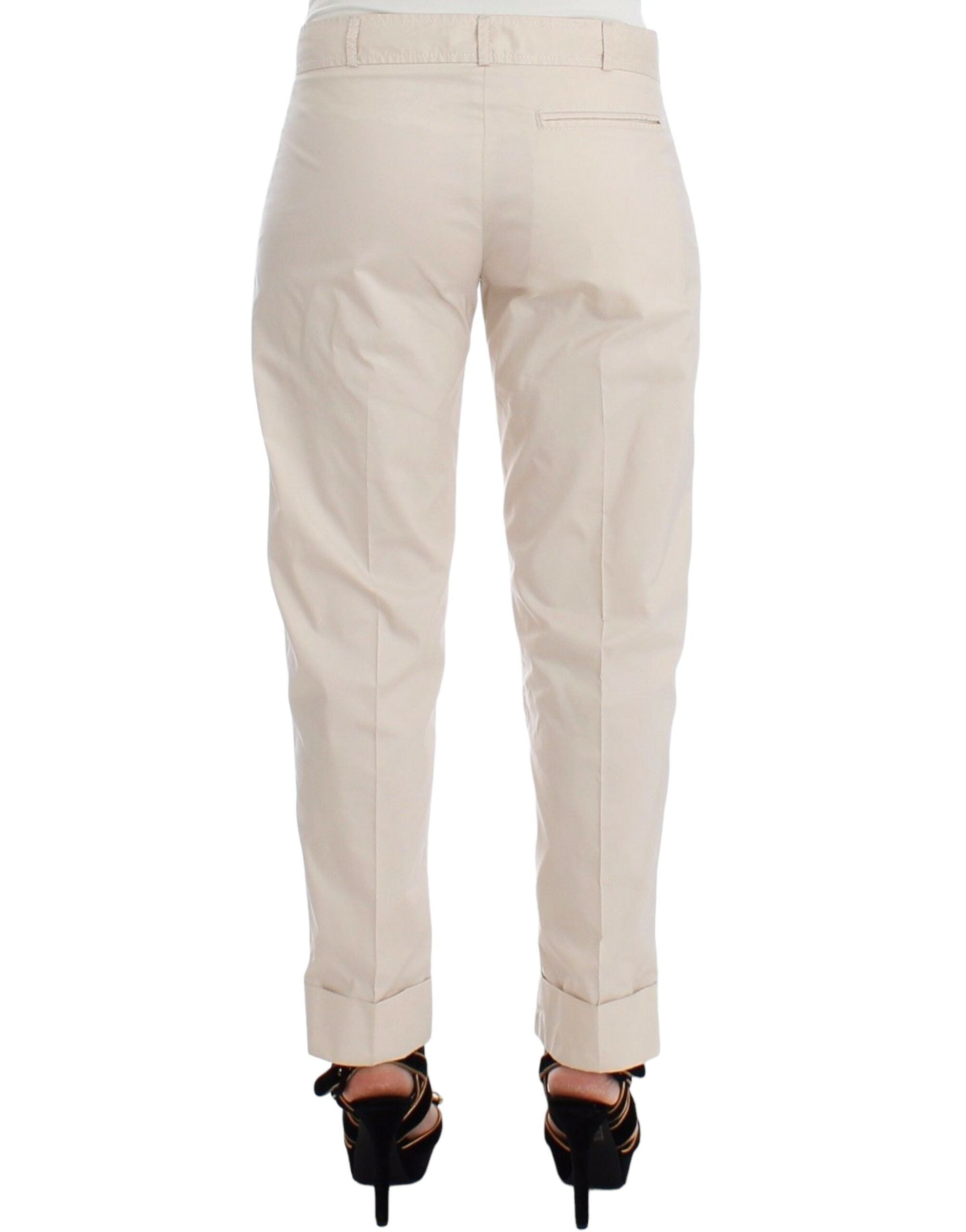 Ermanno Scervino Nylon-Blend Chinos — Beige, view 3